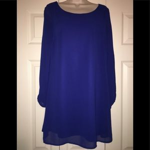 As U Wish Dark Blue Party Cocktail Dress Size S
